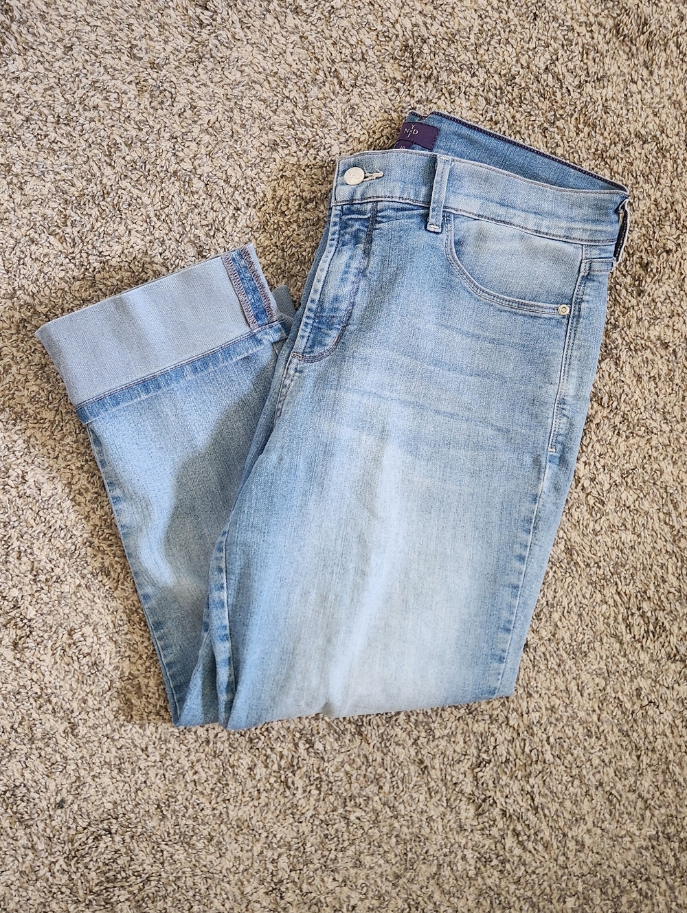 NYDJ Light Blue Women’s Relaxed Crop Jeans